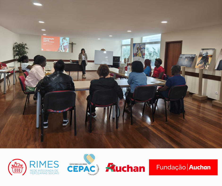 Sessão sobre Alimentação na Infância