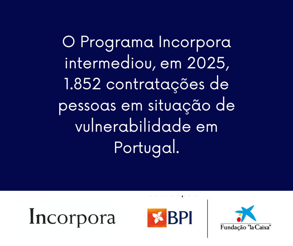 Programa Incorpora: Fundação ”la Caixa” apoia emprego de 1.852 pessoas em  situação de vulnerabilidade