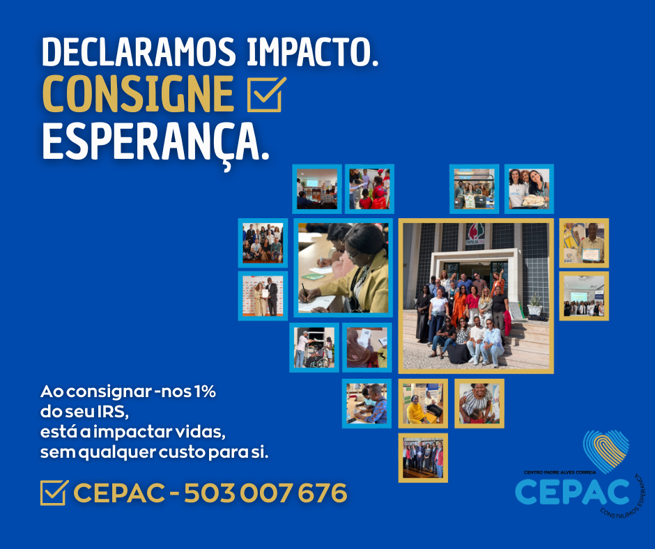 Declaramos IMPACTO. Consigne ESPERANÇA!