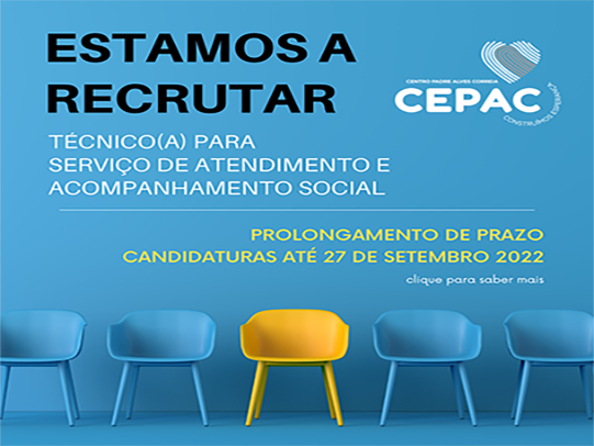 ESTAMOS A RECRUTAR